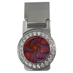 Fractal Red Fractal Art Digital Art Money Clips (CZ) 