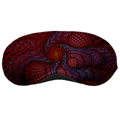 Fractal Red Fractal Art Digital Art Sleeping Masks