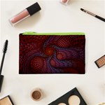 Fractal Red Fractal Art Digital Art Cosmetic Bag (XS) Front