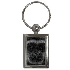 Gibbon Wildlife Indonesia Mammal Key Chains (rectangle) 