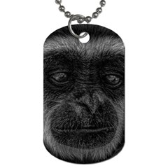 Gibbon Wildlife Indonesia Mammal Dog Tag (two Sides) by Celenk