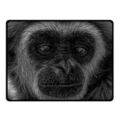 Gibbon Wildlife Indonesia Mammal Fleece Blanket (small) by Celenk