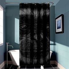 Gibbon Wildlife Indonesia Mammal Shower Curtain 36  X 72  (stall)  by Celenk