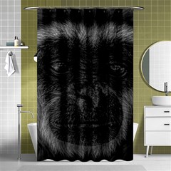 Gibbon Wildlife Indonesia Mammal Shower Curtain 48  X 72  (small)  by Celenk