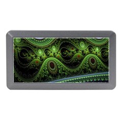 Fractal Green Gears Fantasy Memory Card Reader (mini) by Celenk