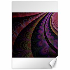 Fractal Colorful Pattern Spiral Canvas 20  X 30   by Celenk