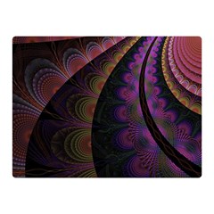 Fractal Colorful Pattern Spiral Double Sided Flano Blanket (mini)  by Celenk