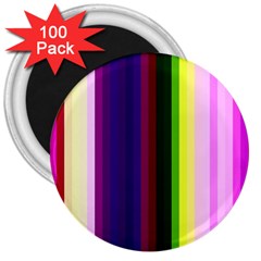 Abstract Background Pattern Textile 2 3  Magnets (100 Pack) by Celenk