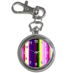 Abstract Background Pattern Textile 2 Key Chain Watches by Celenk