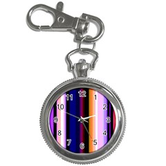 Abstract Background Pattern Textile 3 Key Chain Watches by Celenk