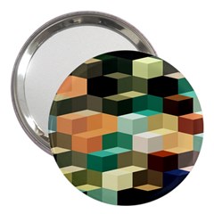 Art Design Color Pattern Creative 3d 3  Handbag Mirrors by Celenk