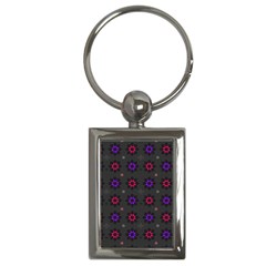 Funds Texture Pattern Color Key Chains (rectangle)  by Celenk