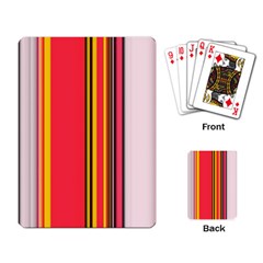 Abstract Background Pattern Textile Playing Card by Celenk