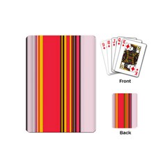 Abstract Background Pattern Textile Playing Cards (mini)  by Celenk