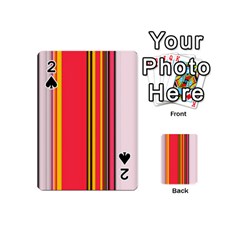 Abstract Background Pattern Textile Playing Cards 54 (mini)  by Celenk