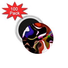 Abstract Background Design Art 1 75  Magnets (100 Pack)  by Celenk