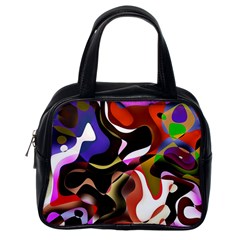 Abstract Background Design Art Classic Handbags (one Side) by Celenk