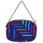 Lines Line Background Abstract Chain Purses (Two Sides)  Front