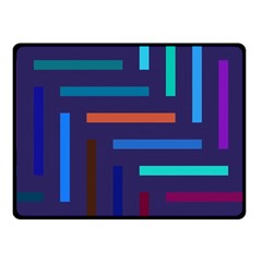 Lines Line Background Abstract Fleece Blanket (small) by Celenk