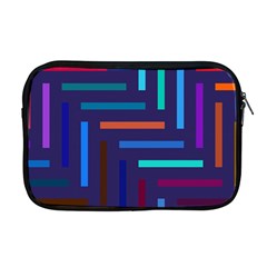 Lines Line Background Abstract Apple Macbook Pro 17  Zipper Case by Celenk