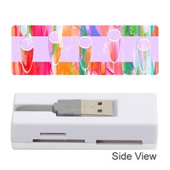 Watercolour Paint Dripping Ink Memory Card Reader (stick)  by Celenk