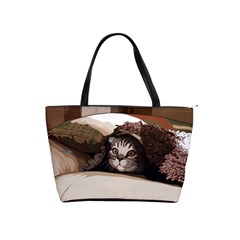 Cat Kitten Cute Pet Blanket Sweet Shoulder Handbags by Celenk