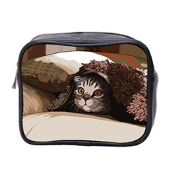 Cat Kitten Cute Pet Blanket Sweet Mini Toiletries Bag 2-side by Celenk