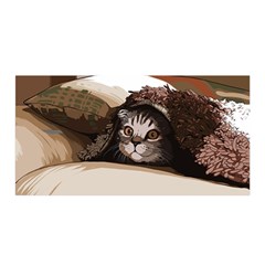 Cat Kitten Cute Pet Blanket Sweet Satin Wrap by Celenk