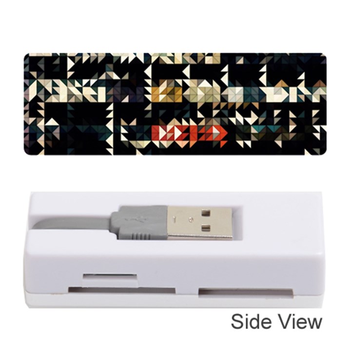 Art Design Color Banner Wallpaper Memory Card Reader (Stick) 