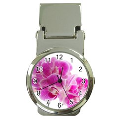 Orchid Phaleonopsis Art Plant Money Clip Watches by Celenk