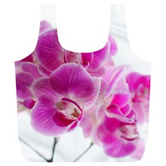 Orchid Phaleonopsis Art Plant Full Print Recycle Bags (l)  by Celenk