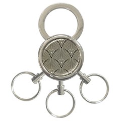 Art Nouveau 3-ring Key Chains by NouveauDesign