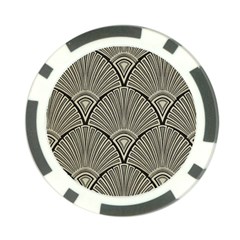 Art Nouveau Poker Chip Card Guard by NouveauDesign