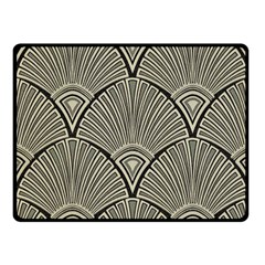 Art Nouveau Double Sided Fleece Blanket (small)  by NouveauDesign