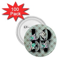 Rustic Love 1.75  Buttons (100 pack) 