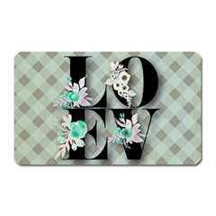 Rustic Love Magnet (Rectangular)