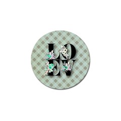 Rustic Love Golf Ball Marker