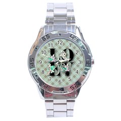 Rustic Love Stainless Steel Analogue Watch