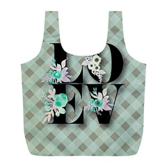 Rustic Love Full Print Recycle Bags (L) 