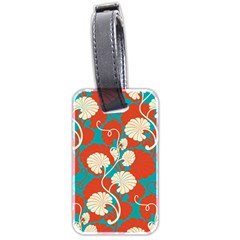 Floral Asian Vintage Pattern Luggage Tags (two Sides) by NouveauDesign