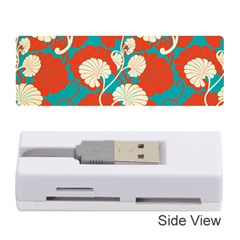 Floral Asian Vintage Pattern Memory Card Reader (stick)  by NouveauDesign