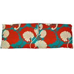 Floral Asian Vintage Pattern Body Pillow Case (dakimakura) by NouveauDesign