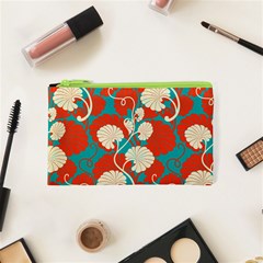 Floral Asian Vintage Pattern Cosmetic Bag (xs) by NouveauDesign