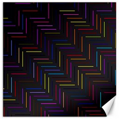 Lines Line Background Canvas 12  X 12  