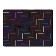 Lines Line Background Double Sided Flano Blanket (mini)  by Celenk