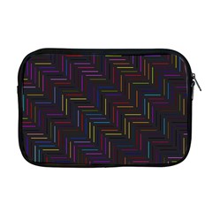 Lines Line Background Apple Macbook Pro 17  Zipper Case by Celenk