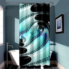 Background Pattern Jewellery Shower Curtain 36  X 72  (stall)  by Celenk