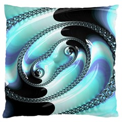 Background Pattern Jewellery Large Flano Cushion Case (one Side) by Celenk