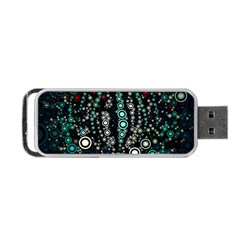 Modern Art Design Digital Portable Usb Flash (one Side) by Celenk