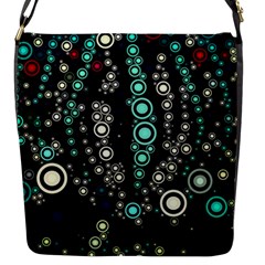 Modern Art Design Digital Flap Messenger Bag (s) by Celenk